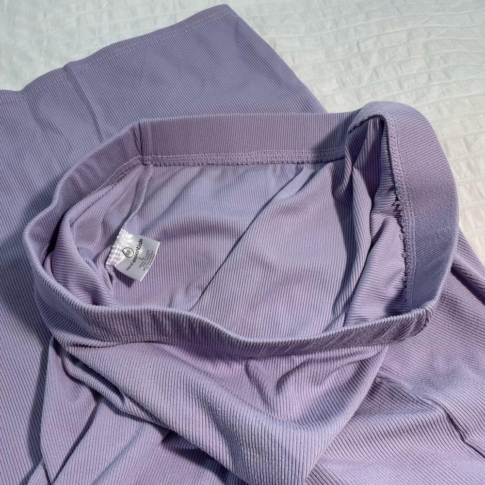 NWOT Elegant Lavender Maxi Skirt - Picture 4 of 4